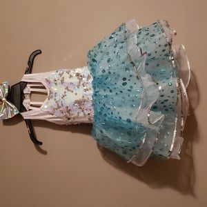 Adorable girl's dance costume
